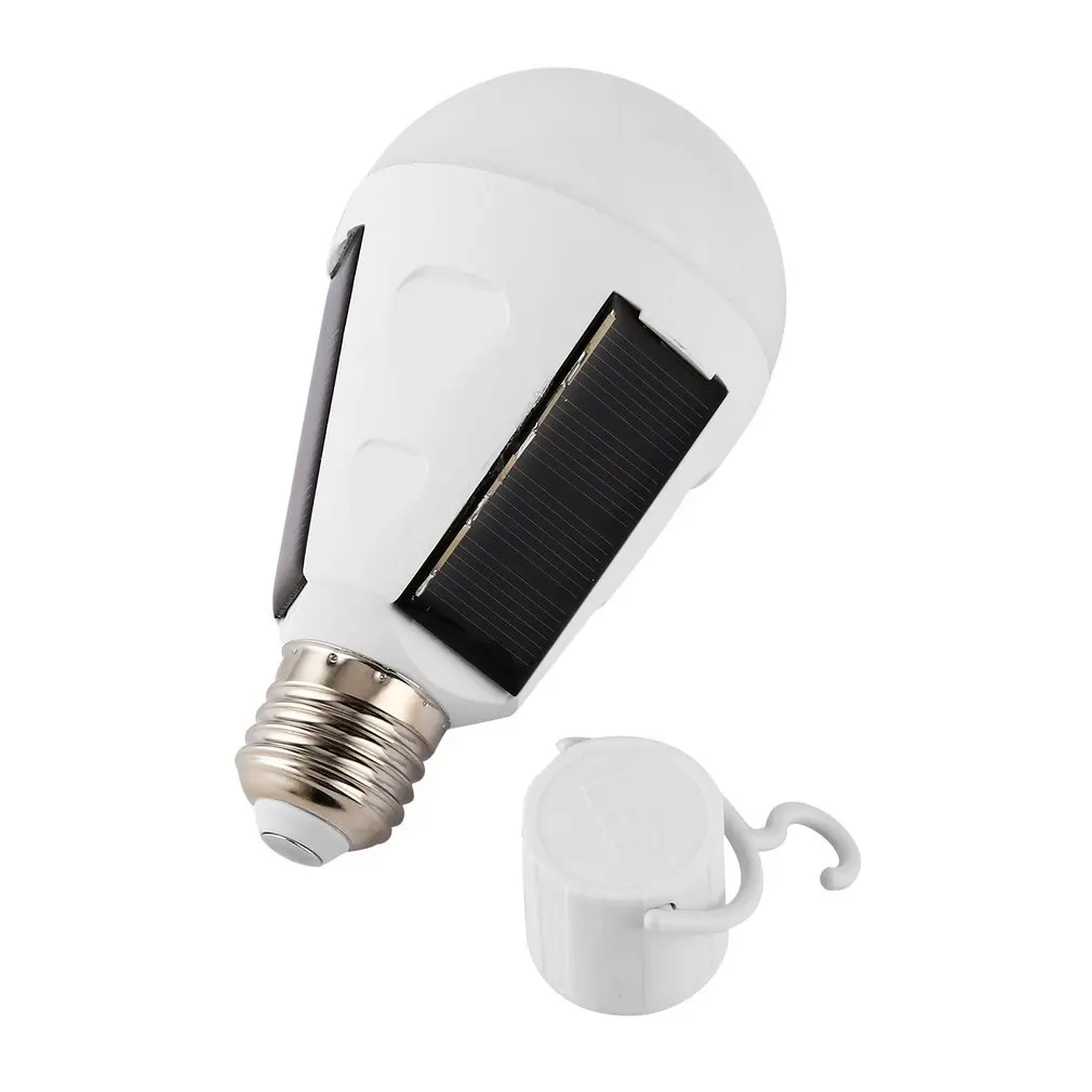 LED Solar Panel Bulb Lamp Emergency Light E27 Portable Outdoor Hanging Lantern Rechargeable Camping Tent Fishing Waterproof 7W
LED Solar Panel Bulb Lamp Emergency Light E27 Portable Outdoor Hanging Lantern Rechargeable Camping Tent Fishing Waterproof 7W