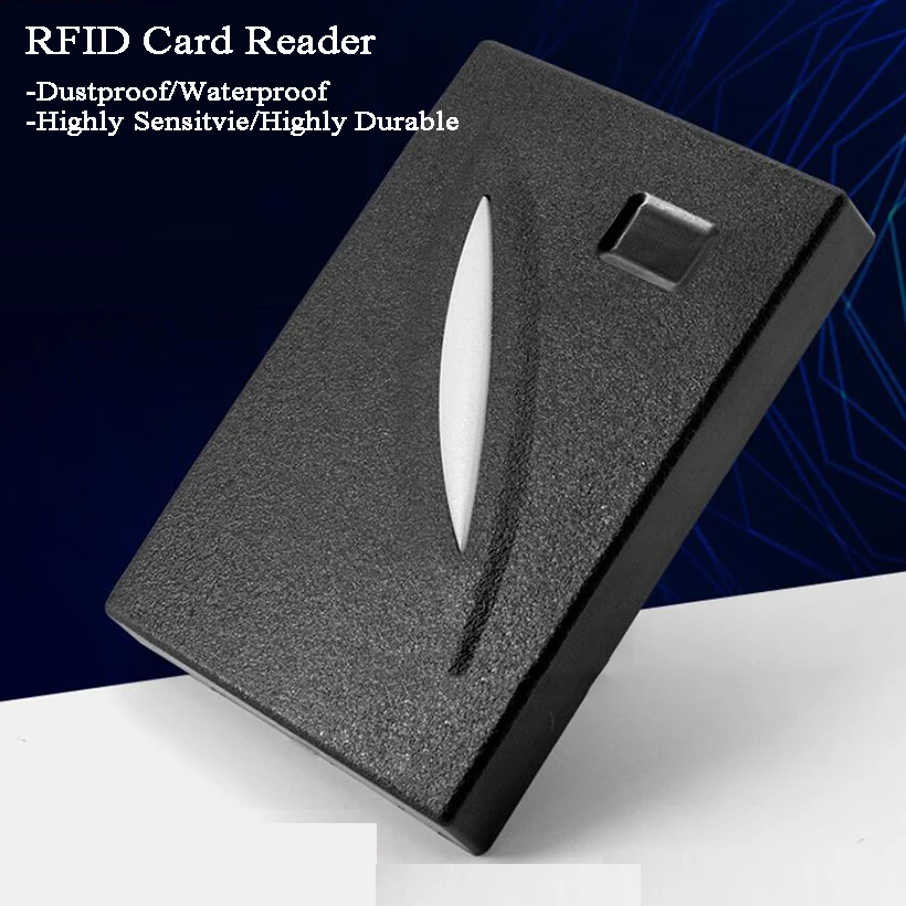 12V Outdoor RFID Reader Door Lock ID/IC Wiegand output Factory/Building/Laboratory suit doorbell intercom Gate Access control
12V Outdoor RFID Reader Door Lock ID/IC Wiegand output Factory/Building/Laboratory suit doorbell intercom Gate Access control