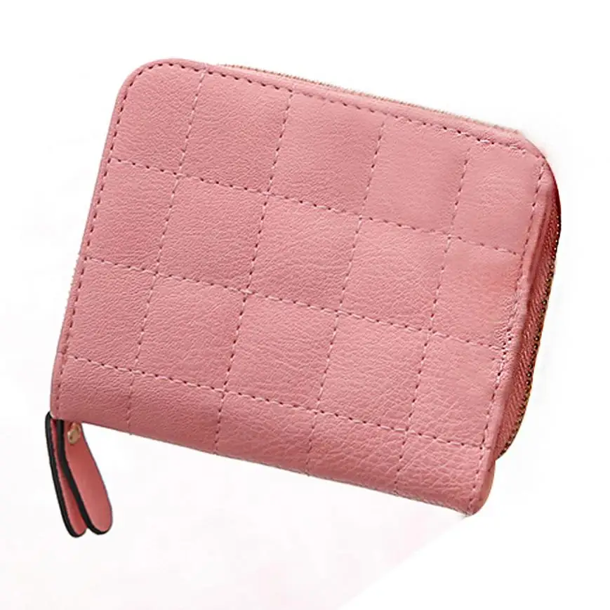 

Maison Fabre 1PCS Women's Wallet Card Holder Wallets Nubuck Chess Small Zipper Wallet Coin Purse Clutch Bag Dropship 3.28