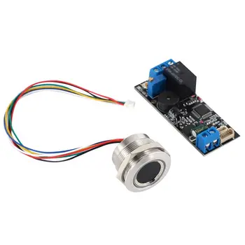 K202 DC12V Low Power Fingerprint Control Board + R503 Fingerprint Module Round Fingerprint Recognition Module
K202 DC12V Low Power Fingerprint Control Board + R503 Fingerprint Module Round Fingerprint Recognition Module