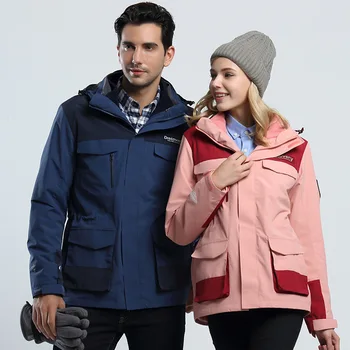 Outdoor Waterproof Jacket Men and Women Popular Brand Three-in-One-Piece Waterproof Brushed and Thick Tibet Skiing Mountaineerin
Outdoor Waterproof Jacket Men and Women Popular Brand Three-in-One-Piece Waterproof Brushed and Thick Tibet Skiing Mountaineerin