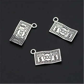 WKOUD 20pcs Silver Color US Dollar template charm alloy pendants hip hop bracelet earrings DIY handmade jewelry findings A1142
WKOUD 20pcs Silver Color US Dollar template charm alloy pendants hip hop bracelet earrings DIY handmade jewelry findings A1142