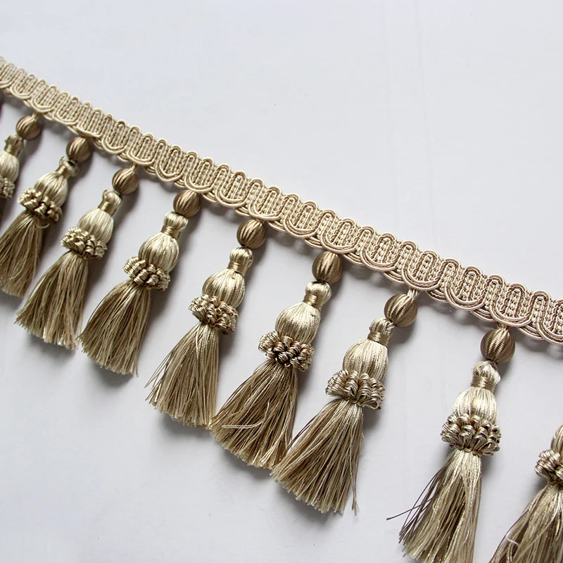6m/Bag Tassel Fringe For Curtains Trimmings Decoration Fringe Curtain Lace Trim Sewing Trim Braid Boho Upholstery DIY Luxury
6m/Bag Tassel Fringe For Curtains Trimmings Decoration Fringe Curtain Lace Trim Sewing Trim Braid Boho Upholstery DIY Luxury