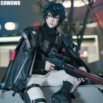 Anime! Arknights Faust Handsome Gothic Leather Battle Suit Uniform Cosplay Costume Halloween Outfit For Men Free Shipping
Anime! Arknights Faust Handsome Gothic Leather Battle Suit Uniform Cosplay Costume Halloween Outfit For Men Free Shipping