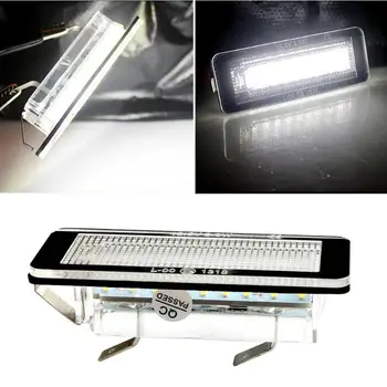2Pcs Car LED 18SMD License Plate Number Lamp 6500K White Lamp for Smart For Benz Smart Fortwo W450 W451 W453
2Pcs Car LED 18SMD License Plate Number Lamp 6500K White Lamp for Smart For Benz Smart Fortwo W450 W451 W453