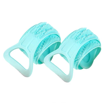 2Pcs Silicone Brushes Double Sided Back Shower Brush Bath Brush Elastic Skin Cleaning Scrubber Bathroom Products
2Pcs Silicone Brushes Double Sided Back Shower Brush Bath Brush Elastic Skin Cleaning Scrubber Bathroom Products