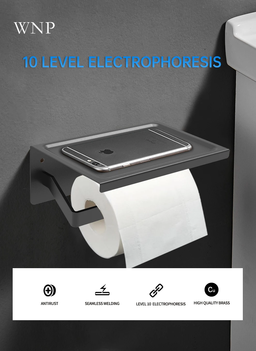 Matte Black/Silver Stainless Steel Phone Toilet Paper Holder,Cell Phone Paper Holder,Phone Toilet Paper Holder,Bathroom Holder Matte Black/Silver Stainless Steel Phone Toilet Paper Holder,Cell Phone Paper Holder,Phone Toilet Paper Holder,Bathroom Holder