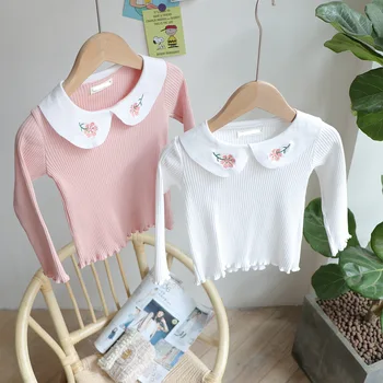 Kids Girl T Shirt Autumn Baby Ribbed Cotton Tops Toddler Tees Clothes Infant Clothing T-shirts Long Sleeve Casual Princess Wear 
Kids Girl T Shirt Autumn Baby Ribbed Cotton Tops Toddler Tees Clothes Infant Clothing T-shirts Long Sleeve Casual Princess Wear