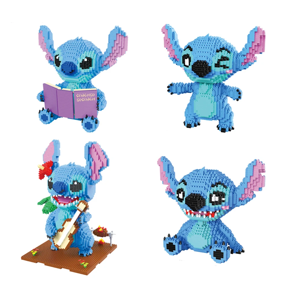 2882pcs Toys Magic Block Cute Wink Guitar Stitch Diamond Mini Block Cartoon Model Building Assemble Toy
2882pcs Toys Magic Block Cute Wink Guitar Stitch Diamond Mini Block Cartoon Model Building Assemble Toy