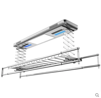 Intelligent remote control lifting electric drying rack indoor balcony double pole drying clothes telescopic clothes dryer
Intelligent remote control lifting electric drying rack indoor balcony double pole drying clothes telescopic clothes dryer