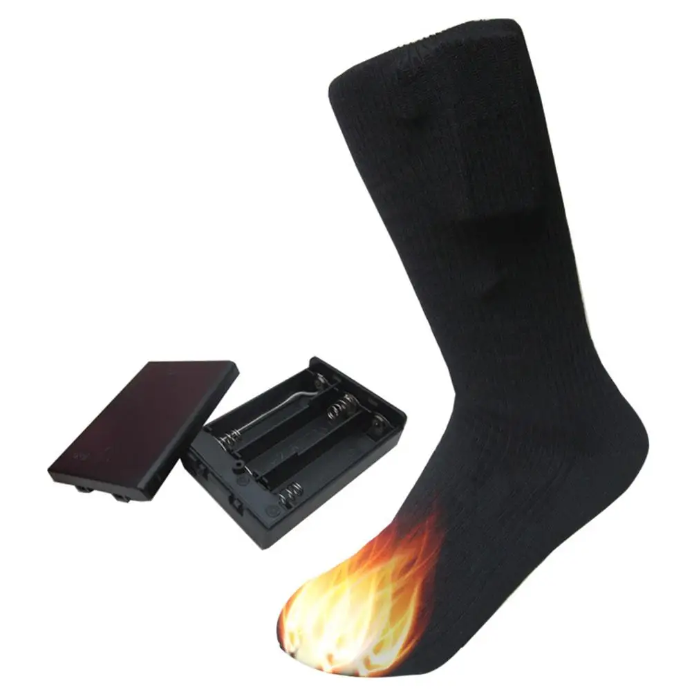 Heating Socks Warm Foot Warmers Electric Warming For Hunting Ice Fishing Skiing Thermal Warmer Cotton Outdoor | Спорт и развлечения