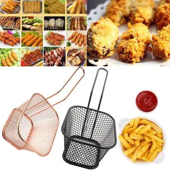 Frying Basket Net Stainless Steel Mini Frying Net Square Block Mesh Kitchen Tools Square Frying Basket Fries Rack drain oil
Frying Basket Net Stainless Steel Mini Frying Net Square Block Mesh Kitchen Tools Square Frying Basket Fries Rack drain oil