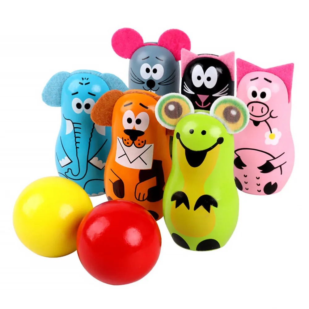 1 Set Educational Toy Adorable Practical Creative Bowling Ball Toy Wooden Bowling Set Bowling Set for Children Boys Kids
1 Set Educational Toy Adorable Practical Creative Bowling Ball Toy Wooden Bowling Set Bowling Set for Children Boys Kids