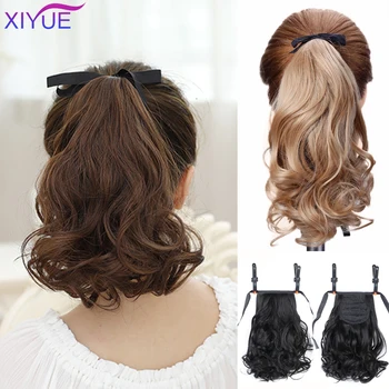 Matte High Temperature Wire Silky Water Wavy Synthetic Clip in Drawstring Ponytail Hairpieces for Women Hair Extension
Matte High Temperature Wire Silky Water Wavy Synthetic Clip in Drawstring Ponytail Hairpieces for Women Hair Extension
