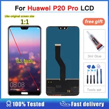Ensemble écran tactile Lcd, 6.1 pouces, pour Huawei P20 Pro CLT-AL01 CLT-L29 CLT-L09=