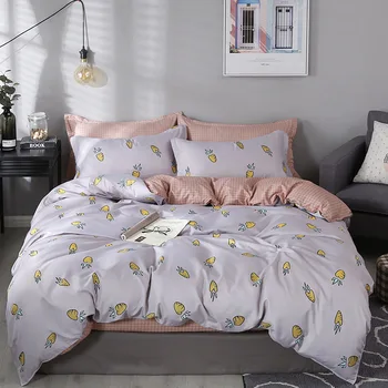 Cartoon Carrot Grid Girl Boy Kid Bed Cover Set Duvet Cover Adult Child Bed Sheets And Pillowcases Comforter Bedding Set 61071 
Cartoon Carrot Grid Girl Boy Kid Bed Cover Set Duvet Cover Adult Child Bed Sheets And Pillowcases Comforter Bedding Set 61071