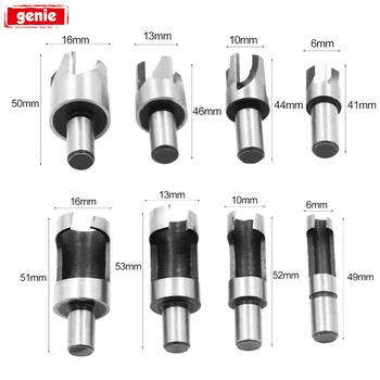8pcs/Set Woodwork Plug Cutter Drill Bit Set 5/8" 1/2" 3/8" 1/4" Carbon Steel Shank Claw Cork Carpentry Tools
8pcs/Set Woodwork Plug Cutter Drill Bit Set 5/8" 1/2" 3/8" 1/4" Carbon Steel Shank Claw Cork Carpentry Tools