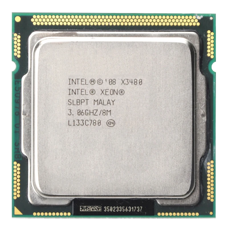 Процессор INTEL XEON X3480 четырехъядерный 8 м 45 нм сокет LGA1156 ЦП XEON|Процессоры| |