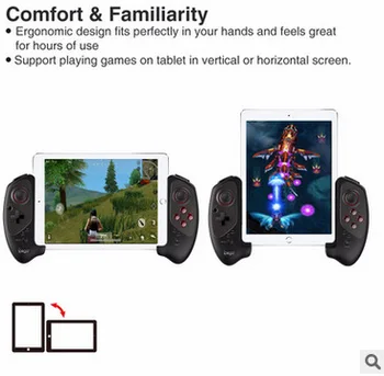 iPEGA PG - 9083S Retractable Wireless Bluetooth Game Controller Gamepad for Android / Win 7 / 8 / 10 / ios
iPEGA PG - 9083S Retractable Wireless Bluetooth Game Controller Gamepad for Android / Win 7 / 8 / 10 / ios