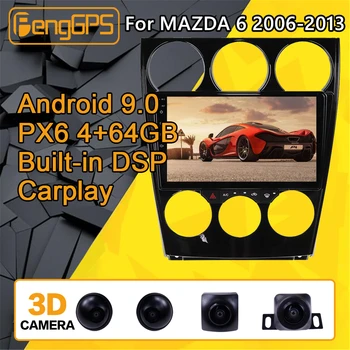 For Mazda 6 Android Radio Car multimedia Player 2006 - 2013 Stereo PX6 Audio GPS Navi Head unit Autoradio No 2din 2 DIN camera
For Mazda 6 Android Radio Car multimedia Player 2006 - 2013 Stereo PX6 Audio GPS Navi Head unit Autoradio No 2din 2 DIN camera