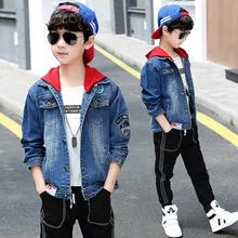 Top and Top Spring Autumn Kids Casual Jacket Girls Ripped Holes Jeans Coats Little Boys Girls Denim Outerwear Costume
Top and Top Spring Autumn Kids Casual Jacket Girls Ripped Holes Jeans Coats Little Boys Girls Denim Outerwear Costume