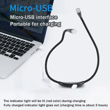 LED Neck Reading Light USB Rechargeable Book Light with 3 Brightness Levels Perfect for Running Camping and Reading in Bed
LED Neck Reading Light USB Rechargeable Book Light with 3 Brightness Levels Perfect for Running Camping and Reading in Bed