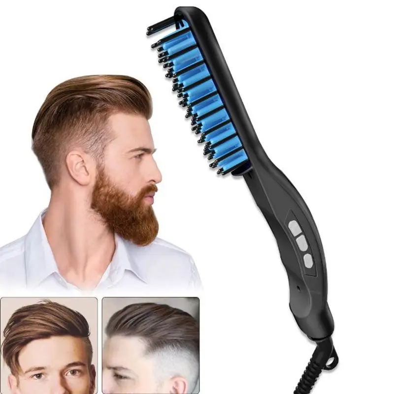 Multi-functional Hair Straightener for Men, Electric Hair Comb, Quick Beard Straightening Comb Curling Curler
Multi-functional Hair Straightener for Men, Electric Hair Comb, Quick Beard Straightening Comb Curling Curler