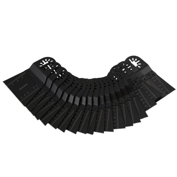 20 Pieces of 65mm Vibrating Tool Blades for Electric Multi-Function Tool Accessories, Wood Cutting
20 Pieces of 65mm Vibrating Tool Blades for Electric Multi-Function Tool Accessories, Wood Cutting