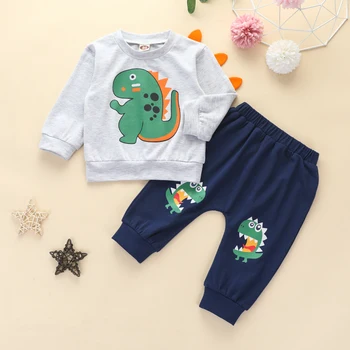 PatPat 2020 New Spring and Autumn 2 pieces Baby Boy Dinosaur Baby's Sets for Baby Boy Clothing Sets
PatPat 2020 New Spring and Autumn 2 pieces Baby Boy Dinosaur Baby's Sets for Baby Boy Clothing Sets