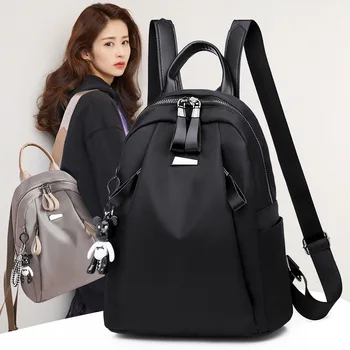 2020 Women Backpacks Anti-theft Earphone Hole Casual Travel Shoulder Bag Large Capacity Oxford Storage Packs Girls Schoolbags
2020 Women Backpacks Anti-theft Earphone Hole Casual Travel Shoulder Bag Large Capacity Oxford Storage Packs Girls Schoolbags
