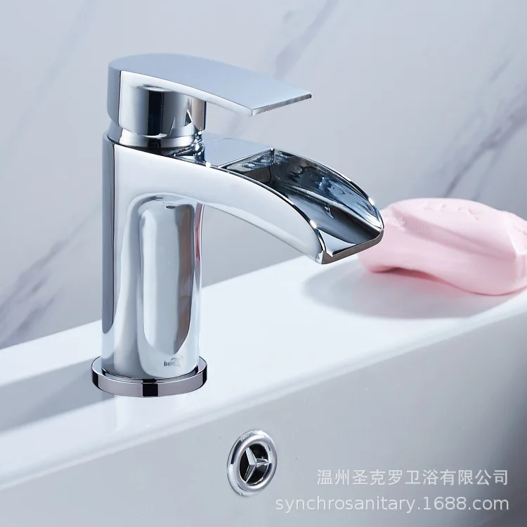 Waterfall Basin Faucet Wash Basin Faucet Mixed Cold Basin Faucet Sitting Type Single Handle Faucet Brass Body
Waterfall Basin Faucet Wash Basin Faucet Mixed Cold Basin Faucet Sitting Type Single Handle Faucet Brass Body