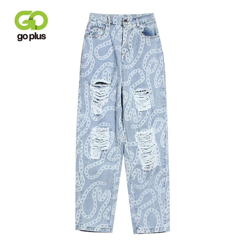 GOPLUS Jeans Woman Summer Mom Jeans Full Length High Waist Ripped Straight Pants Oversized Loose Jeans Women Femme 2020 Nouveau
GOPLUS Jeans Woman Summer Mom Jeans Full Length High Waist Ripped Straight Pants Oversized Loose Jeans Women Femme 2020 Nouveau