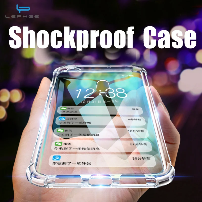 For Oneplus 7 Pro Case One Plus 7 Pro Cover Silicone Shockproof for Oneplus 6 6t 7 t OnePlus7 6 6t 7 T Case Clear Soft TPU Cover
For Oneplus 7 Pro Case One Plus 7 Pro Cover Silicone Shockproof for Oneplus 6 6t 7 t OnePlus7 6 6t 7 T Case Clear Soft TPU Cover