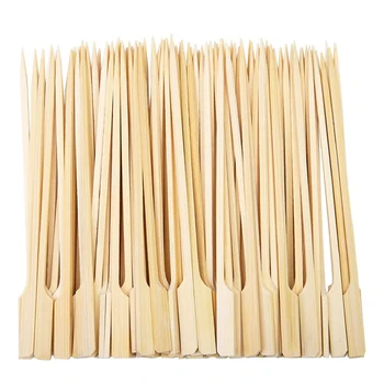 Promotion! 600Pcs Bamboo Paddle Skewers Barbecue Bamboo Skewers Cocktail Sticks for Barbeque Kebabs Cocktails Buffets Party 9cm
Promotion! 600Pcs Bamboo Paddle Skewers Barbecue Bamboo Skewers Cocktail Sticks for Barbeque Kebabs Cocktails Buffets Party 9cm