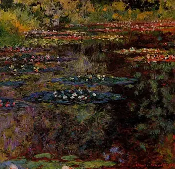 8 Hand Painted Art Paintings by College Teachers - Water Lilies IX Claude Monet Impressionism Flowers - Oil Painting on Canvas
8 Hand Painted Art Paintings by College Teachers - Water Lilies IX Claude Monet Impressionism Flowers - Oil Painting on Canvas