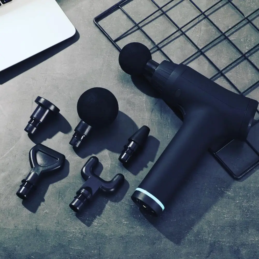 Massage Gun Rechargeable Deep Massager Therapy Gun silent high frequency vibration Exercising Muscle Pain Relief Body Shaping
Massage Gun Rechargeable Deep Massager Therapy Gun silent high frequency vibration Exercising Muscle Pain Relief Body Shaping