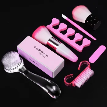 8pcs/Set Nail Art Files Dust Brush Cleaning Buffer Sponge Block Buffing Grit Sand UV Gel Polish Acrylic Manicure Pedicure Tools 
8pcs/Set Nail Art Files Dust Brush Cleaning Buffer Sponge Block Buffing Grit Sand UV Gel Polish Acrylic Manicure Pedicure Tools