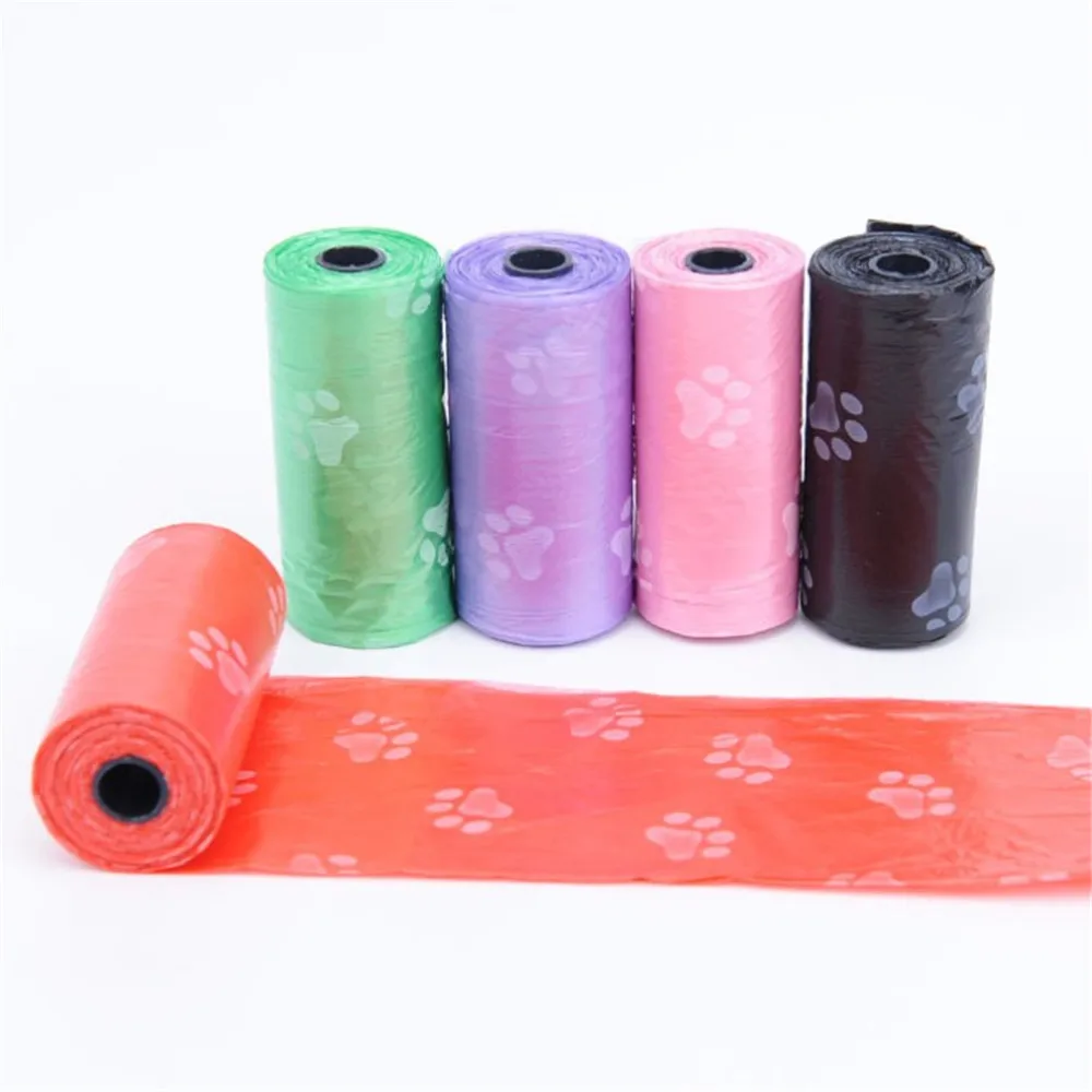 Dog Poop Bag For Dogs Garbage Bag Paw Printing Large Cat Waste Bags Doggie Outdoor Home Clean Refill 15 Bags/ Roll
Dog Poop Bag For Dogs Garbage Bag Paw Printing Large Cat Waste Bags Doggie Outdoor Home Clean Refill 15 Bags/ Roll