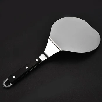 High Quality Pizza Cake Shovel Durable Safe And Healthy Stainless Steel Plastic Handle Baking Tool Thick Pizza Peeler Tools 
High Quality Pizza Cake Shovel Durable Safe And Healthy Stainless Steel Plastic Handle Baking Tool Thick Pizza Peeler Tools