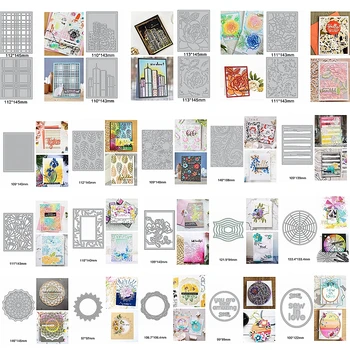 Mix Shape Square Round Lace Flower Hollowed Layered Leaves Building Frame Metal Cutting Dies Template DIY Cards Scrapbook Craft
Mix Shape Square Round Lace Flower Hollowed Layered Leaves Building Frame Metal Cutting Dies Template DIY Cards Scrapbook Craft