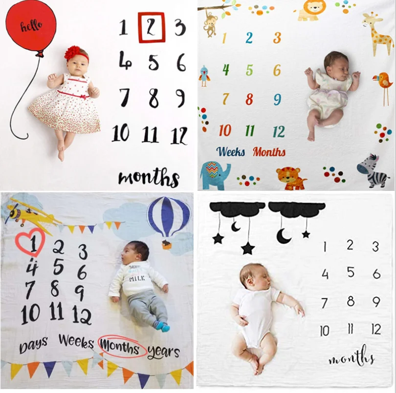 2020 Newborn Baby Monthly Growth Milestone Blanket Photography Props Background Cloth Commemorate Rug Baby Accessories Newborn
2020 Newborn Baby Monthly Growth Milestone Blanket Photography Props Background Cloth Commemorate Rug Baby Accessories Newborn