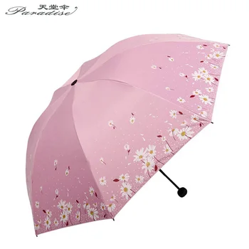 Paradise Flower Unbrella For Women Folding Light Girl Parasol Rain Sun Anti-UV Fashion Portable Chinese Best Brand Kids Paraguas
Paradise Flower Unbrella For Women Folding Light Girl Parasol Rain Sun Anti-UV Fashion Portable Chinese Best Brand Kids Paraguas