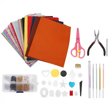 Earring Making Set Colorful Leather Complete Tool Kit Jewelry DIY Accessory Tool
Earring Making Set Colorful Leather Complete Tool Kit Jewelry DIY Accessory Tool