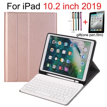Keyboard Case For iPad 10.2 7th Gen 2019 10.2" with Pencil Holder , Smart Stand Auto Sleep/Wake Spanish Russian English Keyboard
Keyboard Case For iPad 10.2 7th Gen 2019 10.2" with Pencil Holder , Smart Stand Auto Sleep/Wake Spanish Russian English Keyboard