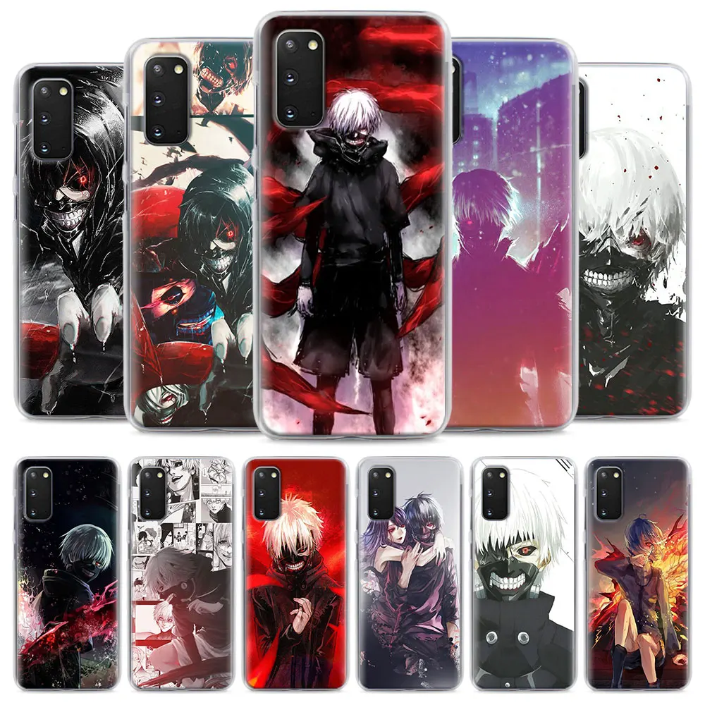 Чехол Coque для Samsung Galaxy S10 S20 Ultra S8 S9 Plus S10e Lite S7 Note 8 9 10 Жесткий Аниме Манга Токийский