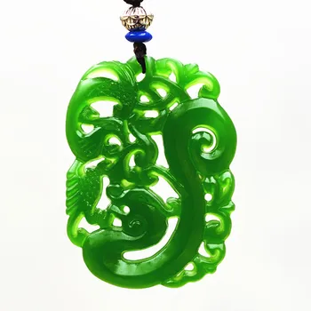 DROP SHIPPING GREEN HETIAN JADES PENDANT CHINESE DRAGON AND PHOENIXE PENDANT NECKLACE WOMEN MEN'S FASHION JEWELRY FREE ROPE
DROP SHIPPING GREEN HETIAN JADES PENDANT CHINESE DRAGON AND PHOENIXE PENDANT NECKLACE WOMEN MEN'S FASHION JEWELRY FREE ROPE