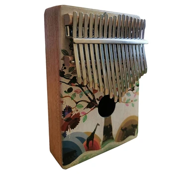 17Key Thumb Piano with Study Instruction and Tune Hammer Wood Hand Finger Piano Mbira Gifts for Kids Adult Beginners Animals
17Key Thumb Piano with Study Instruction and Tune Hammer Wood Hand Finger Piano Mbira Gifts for Kids Adult Beginners Animals