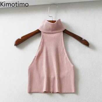 Kimotimo Sexy Tops Halter Solid Sleeveless Turtleneck Elegant Backless 2020 Summer Crop Top Fashion New Beach Party Club Cami
Kimotimo Sexy Tops Halter Solid Sleeveless Turtleneck Elegant Backless 2020 Summer Crop Top Fashion New Beach Party Club Cami