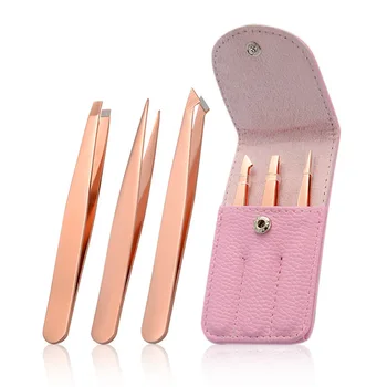 3 Pcs /Set Stainless Steel Eyebrow Tweezers Tip/Slant Tip/Flat Tip Point Eye Brow Clips Hair Removal Make Up Tools
3 Pcs /Set Stainless Steel Eyebrow Tweezers Tip/Slant Tip/Flat Tip Point Eye Brow Clips Hair Removal Make Up Tools