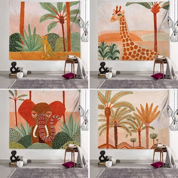 Tropical Wall Tapestry Animal Wall Tapestry Nordic Wall Hanging Decorative Chambre Fille Creative Picnic Blanket 
Tropical Wall Tapestry Animal Wall Tapestry Nordic Wall Hanging Decorative Chambre Fille Creative Picnic Blanket
